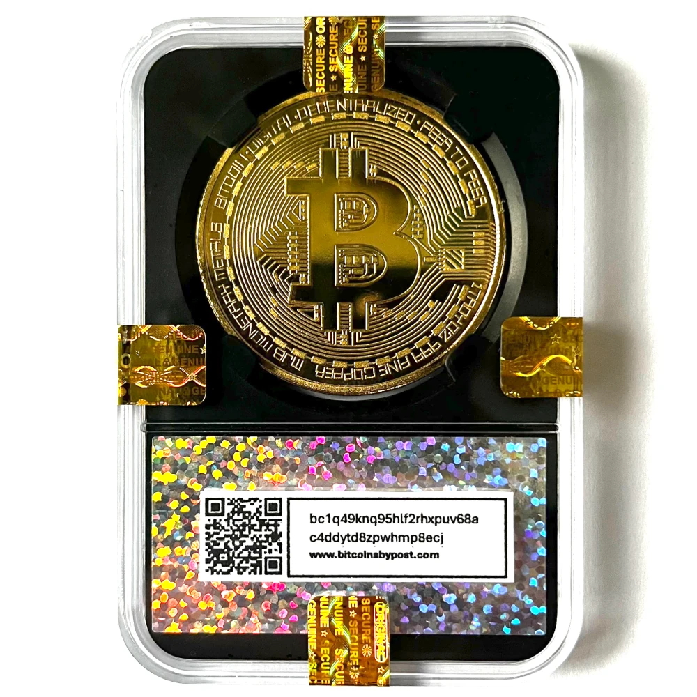 $500 Physical Bitcoin – Cold Storage Wallet